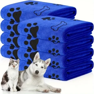 2pcs Soft Microfiber Dog Towels.