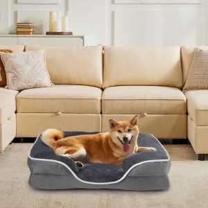 Dog Bed  Washable Removable Cover Waterproof Liner.